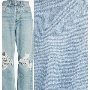 Agolde 90s destroyed jeans